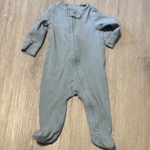 Little Planet Cozy Blue Kids Footed One Piece